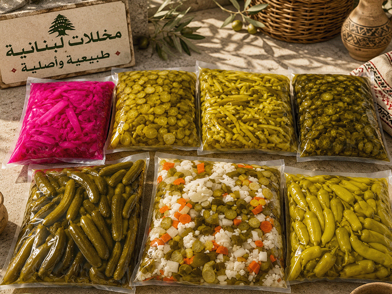 Lebanese pantry products
